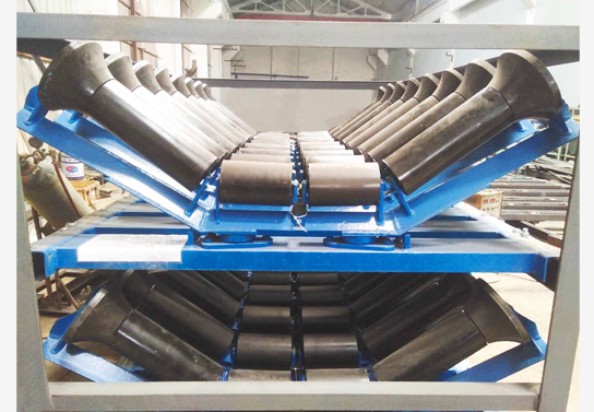 全自動(dòng)摩擦頭調(diào)心托輥組